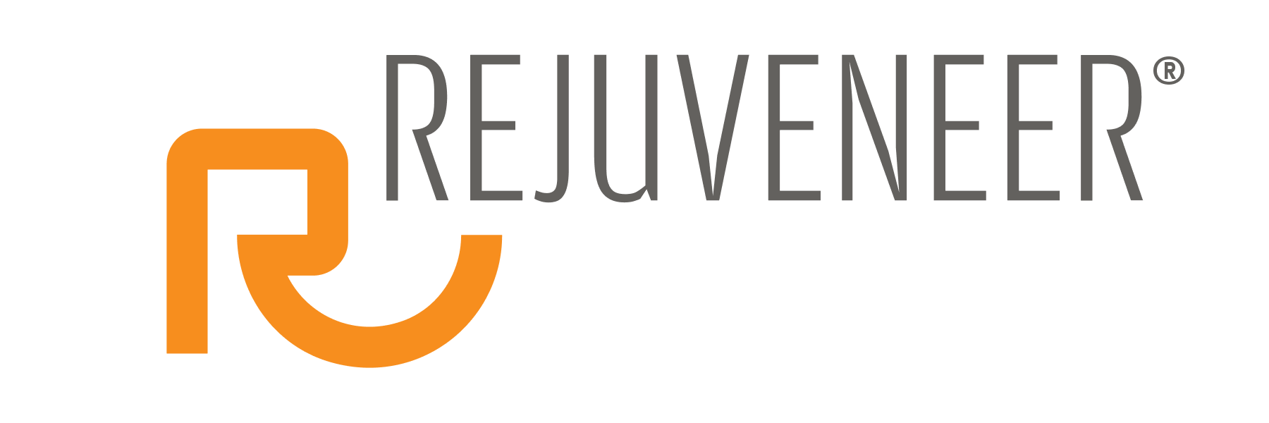 REJUVENEER LOGO in white